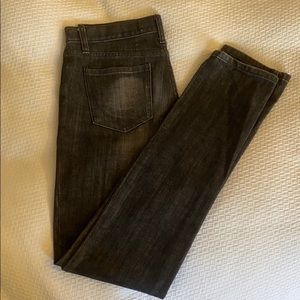Paper denim black jeans